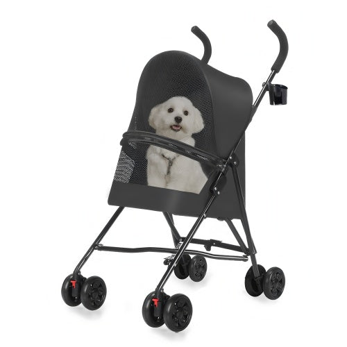 小型犬貓專用透氣網孔寵物推車/Pet Stroller for Small Dogs and Cats